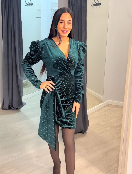 VESTIDO LOREN TERCIOPELO